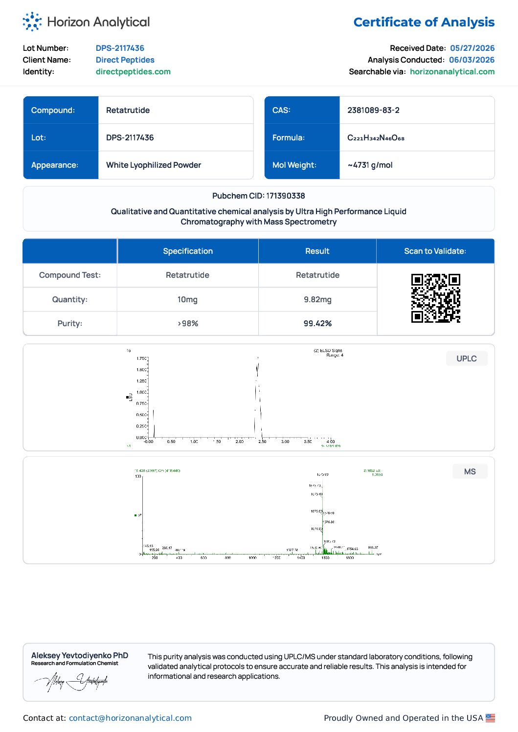 GLP 3 - RT - 10mg - Image 2